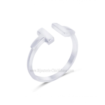 Bague femme en Or Blanc 18 Carats Ref 62855 | Chichkhane
