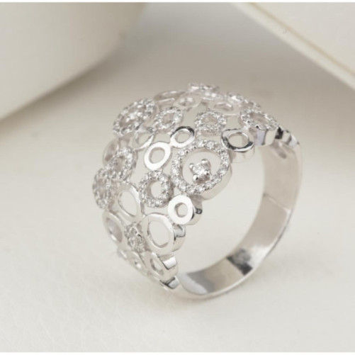 Bague femme en Or Blanc 18 Carats Ref 66533 | Chichkhane