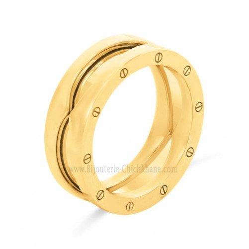Bague femme en Or Jaune 18 Carats Ref 62826 | Chichkhane