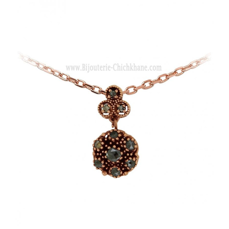 Pendentif Diamants Rose ''Chichkhane'' 62741 Pendentif Diamants Rose ''Chichkhane'' 62741