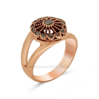 Bague Diamants Rose ''Chichkhane'' 62696