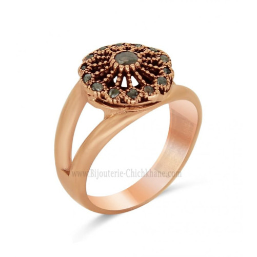 Bague Diamants Rose ''Chichkhane'' 62696