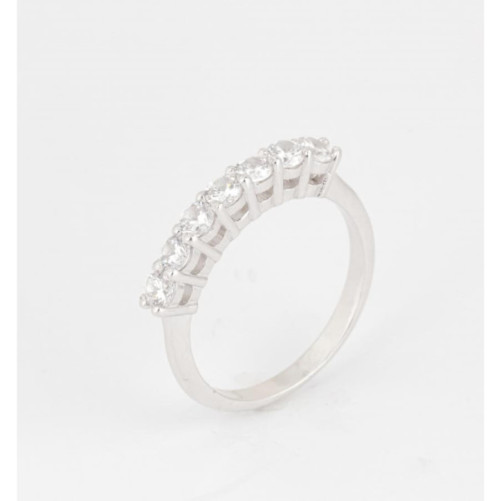 Alliance femme en Or Blanc 18 Carats Ref 66226 | Chichkhane