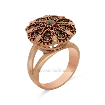 Bague Diamants Rose ''Chichkhane'' 62684
