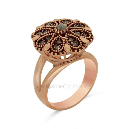 Bague Diamants Rose ''Chichkhane'' 62684