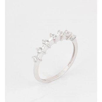 Alliance femme en Or Blanc 18 Carats Ref 66219 | Chichkhane