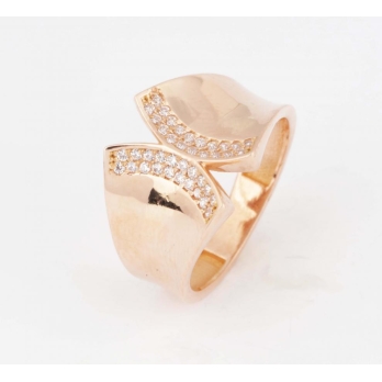 Bague femme en Or Rose 18 Carats Ref 66195 | Chichkhane