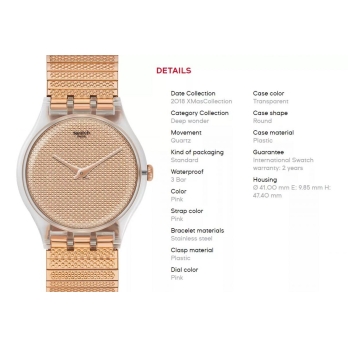 Montre femme SWATCH - SUOK134A | Chichkhane