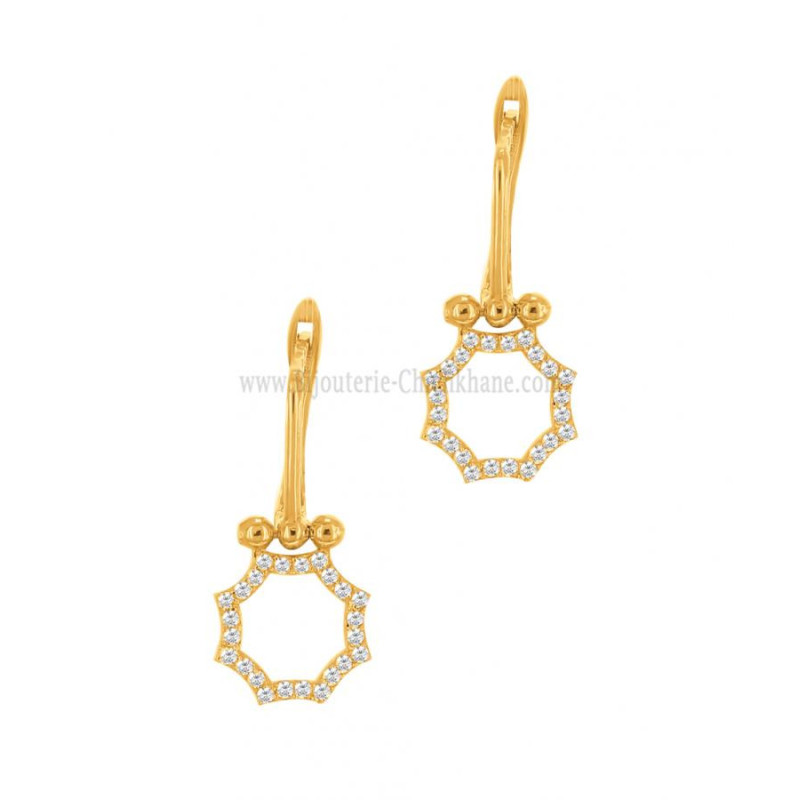 Boucles D'oreilles Zircon 61630 Boucles D'oreilles Zircon 61630