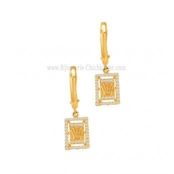 Boucles D'oreilles Zircon 61459