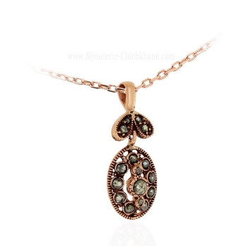Pendentif Diamants Rose ''Chichkhane'' 62133