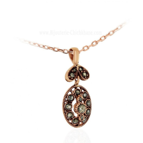 Pendentif Diamants Rose ''Chichkhane'' 62133