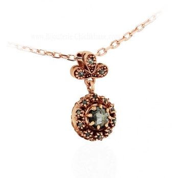 Pendentif Diamants Rose ''Chichkhane'' 62002