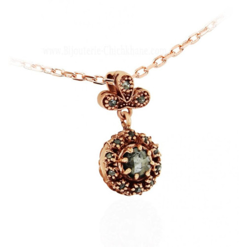 Pendentif Diamants Rose ''Chichkhane'' 62002