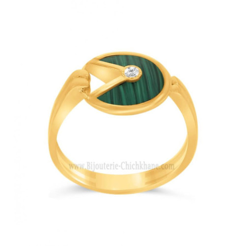 Bague femme en Or Jaune 18 Carats Ref 61669 | Chichkhane