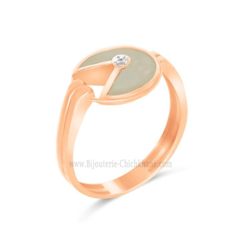 Bague femme en Or Rose 18 Carats Ref 61645 | Chichkhane