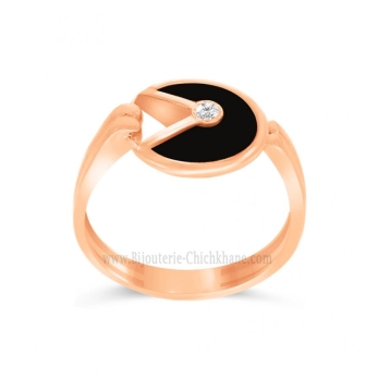 Bague femme en Or Rose 18 Carats Ref 61640 | Chichkhane