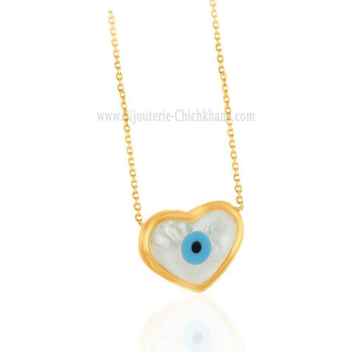 Collier femme en Or Jaune 18 Carats Ref 61725 | Chichkhane