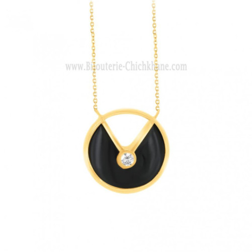 Collier femme en Or Jaune 18 Carats Ref 61647 | Chichkhane