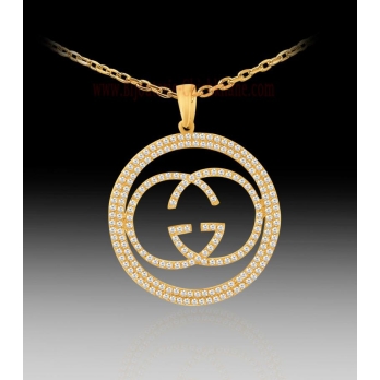 Pendentif femme en Or Jaune 18 Carats Ref 61593 | Chichkhane