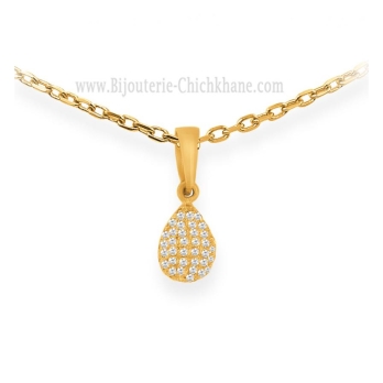 Pendentif femme en Or Jaune 18 Carats Ref 61567 | Chichkhane