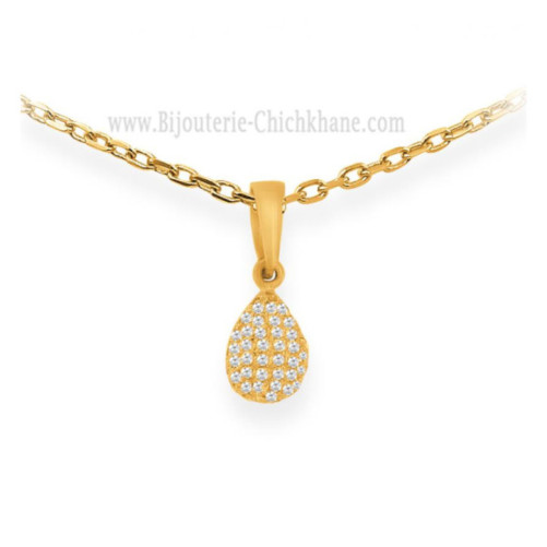 Pendentif femme en Or Jaune 18 Carats Ref 61567 | Chichkhane