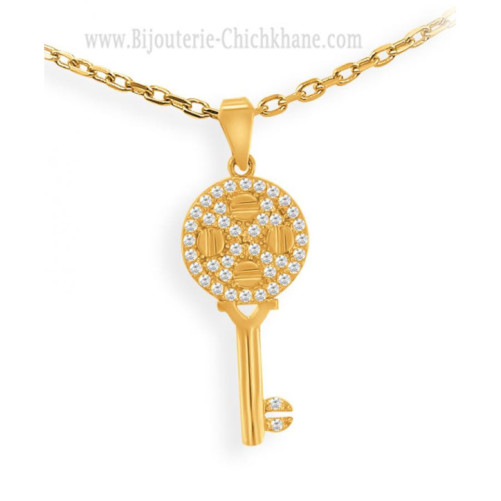 Pendentif femme en Or Jaune 18 Carats Ref 61560 | Chichkhane