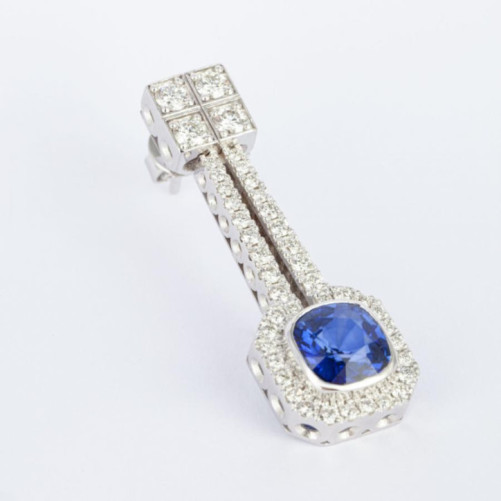 Boucles D'oreilles Diamants 68660