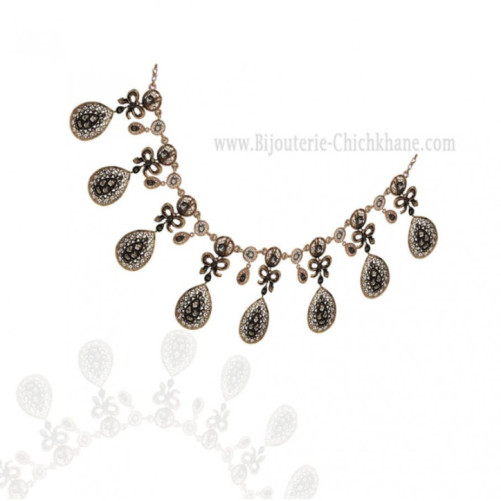 Collier Diamants Rose ''Chichkhane'' 61151