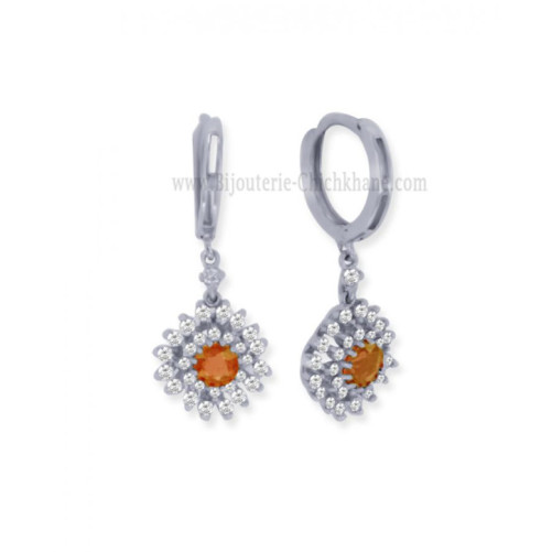 Boucles D'oreilles Diamants 60533
