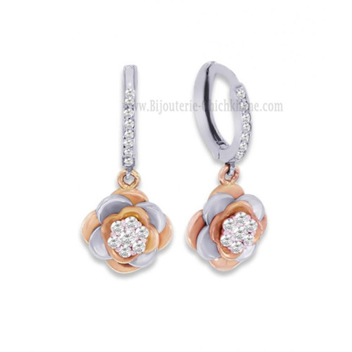 Boucles D'oreilles Diamants 50702
