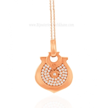 Pendentif femme en Or Rose 18 Carats Ref 19344 | Chichkhane