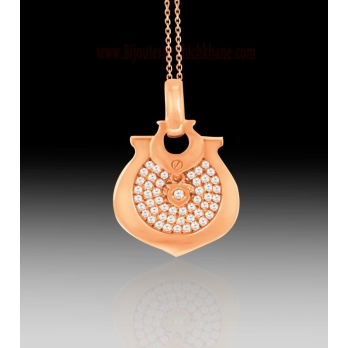 Pendentif femme en Or Rose 18 Carats Ref 19344 | Chichkhane