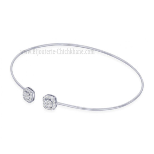 Bracelet femme en Or Blanc 18 Carats Ref 60845 | Chichkhane