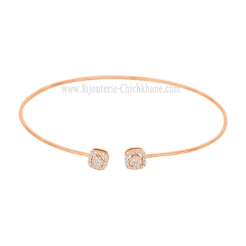 Bracelet femme en Or Rose 18 Carats Ref 60844 | Chichkhane