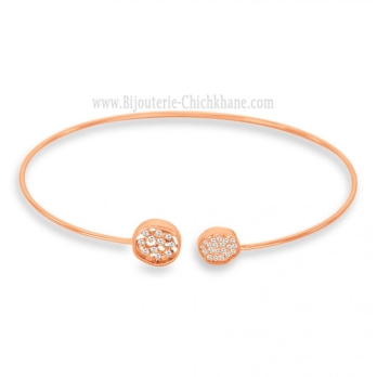 Bracelet femme en Or Rose 18 Carats Ref 60835 | Chichkhane
