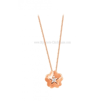 Collier femme en Or Rose 18 Carats Ref 61017 | Chichkhane