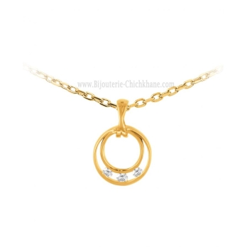 Collier femme en Or Jaune 18 Carats Ref 60947 | Chichkhane