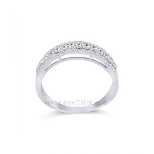 Alliance femme en Or Blanc 18 Carats Ref 60864 | Chichkhane