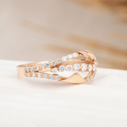 Bague Diamants 68387