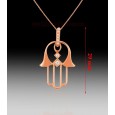 Pendentif Main De Fatma Diamants 60899 Pendentif Main De Fatma Diamants 60899