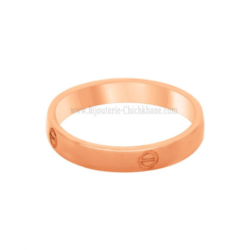Alliance femme en Or Rose 18 Carats Ref 60649 | Chichkhane