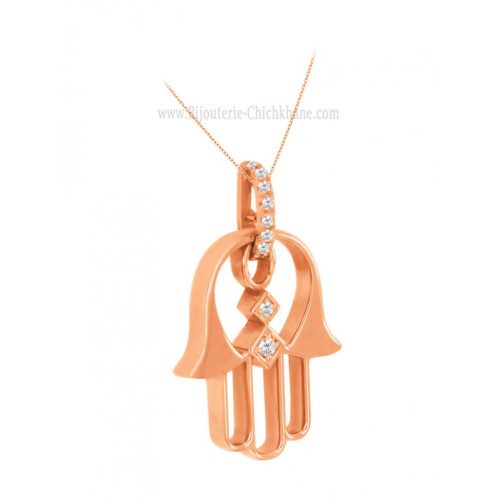 Pendentif Main De Fatma Diamants 60638