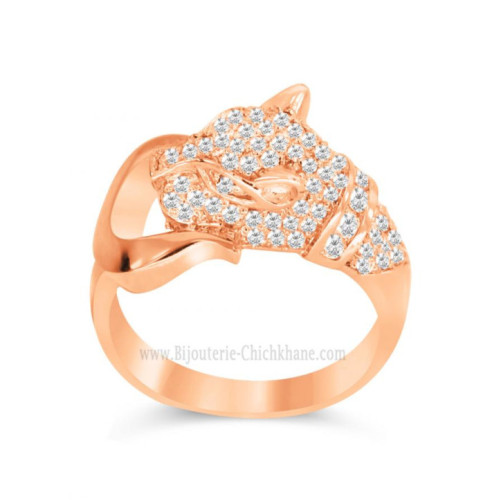 Bague femme en Or Rose 18 Carats Ref 60604 | Chichkhane