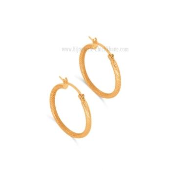 Boucles d'oreilles femme en Or Jaune 18 Carats Ref 60786 | Chichkhane