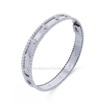 Bracelet femme en Or Blanc 18 Carats Ref 60722 | Chichkhane