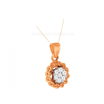 Ensemble femme en Or Bicolore 18 Carats Ref MO1549R | Chichkhane
