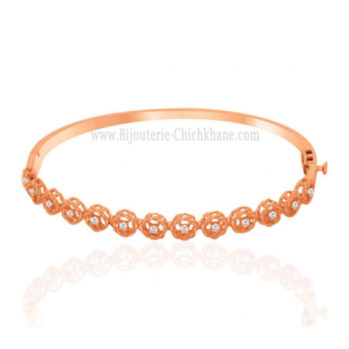 Bracelet femme en Or Rose 18 Carats Ref 60505 | Chichkhane