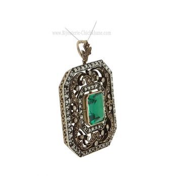 Pendentif Diamants Blanc ''Chichkhane'' 60446
