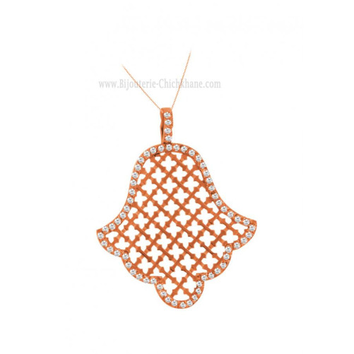 Pendentif Main De Fatma Diamants 60442
